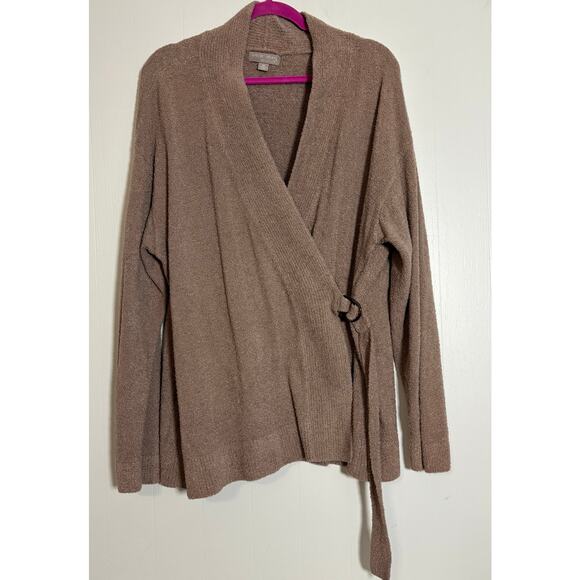 Barefoot Dreams CozyChic Lite 2X Ballerina Wrap Side Tie Cardigan BDWCL1510 - Picture 1 of 7